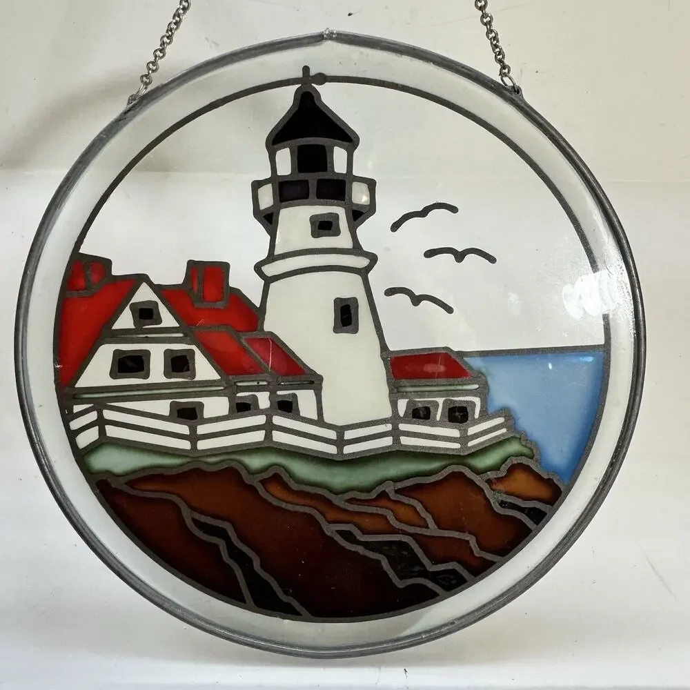 Unbranded lighthouse suncatcher